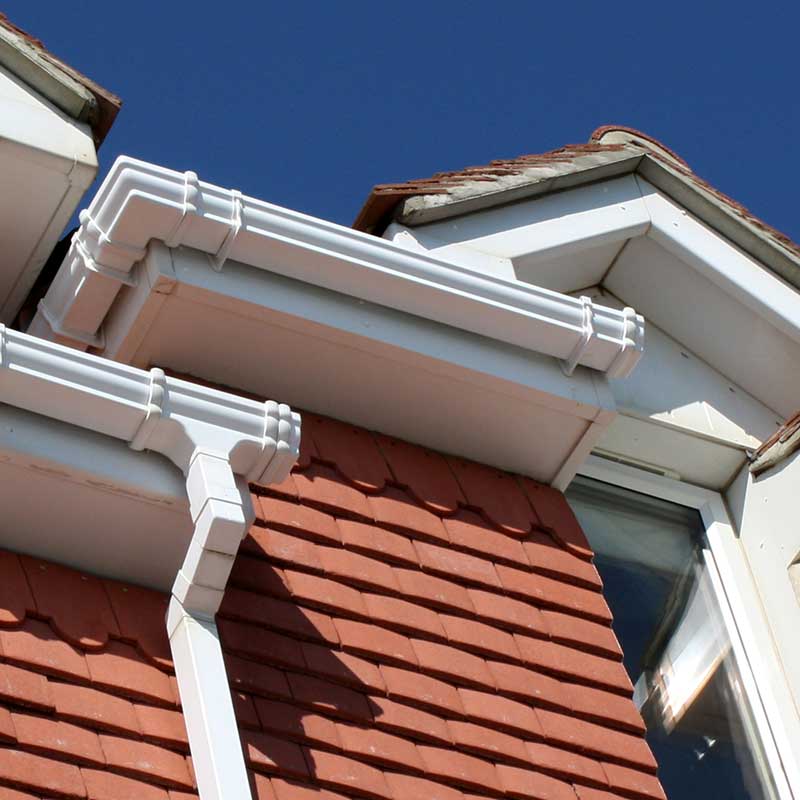 Pitch Right Roofing Solutions Ltd fascia, soffits & gutters on house
